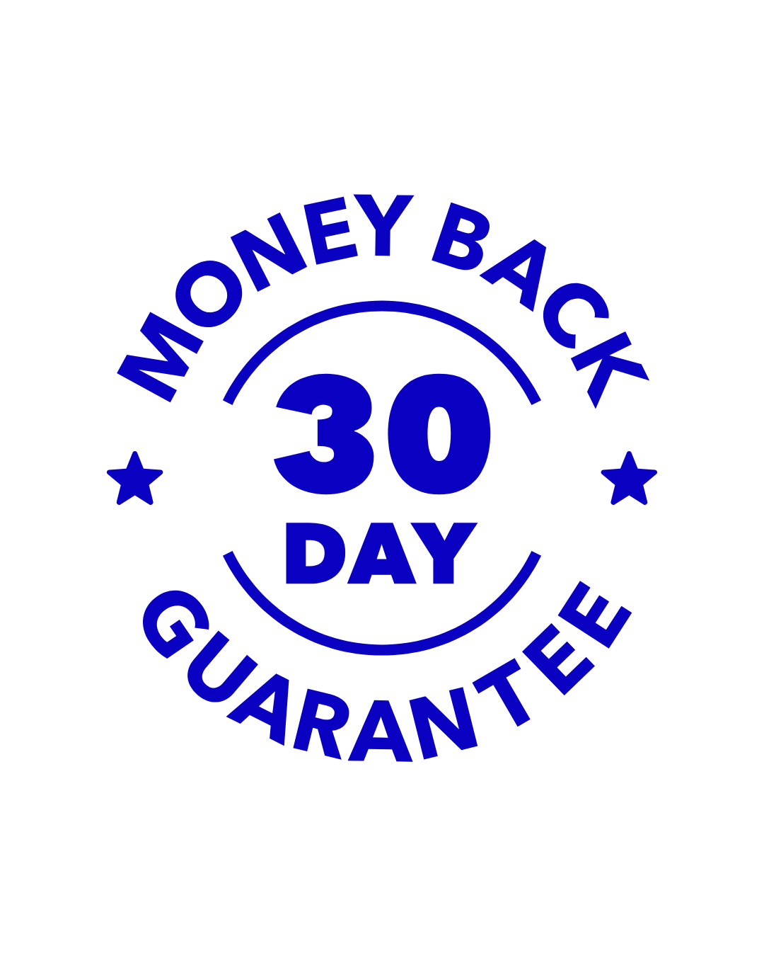 30-Day Money Back Guarantee